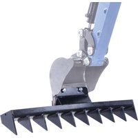 Baggerrechen Scheppach - 100 mm | 10 Krallen