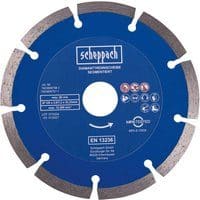 Diamanttrennscheibe Mauernutfräse Scheppach - 125 x 2