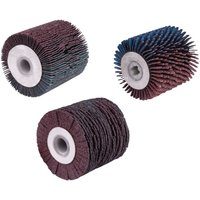 Rundbürsten Set für Holz Scheppach - 3 teilig | passend für MRS500