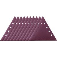 Schleifpapier-Dreieckig K=150 Satz=10 Stück