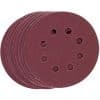 Schleifpapier Set Scheppach - 9 teilig | Ø125 mm | K 80/ 180/ 240