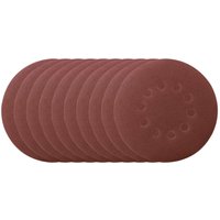 Schleifpapier Set rund Scheppach - 10 teilig | Ø 215 mm | K 180 Satz=10 Stück