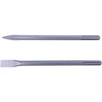 Spitzmeißel/Flachmeißel Satz SDS-Max Scheppach - 1 Flachmeißel