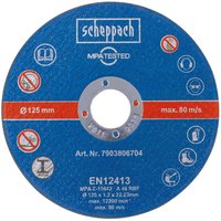 Trennscheiben Set Scheppach - Ø125x1