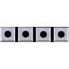 Wendemesser Set Scheppach - 4tlg. | 14 x 14 mm | passend für LFR720