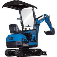 Benzin Mini Bagger EXC1400 Scheppach - 1080kg | 11